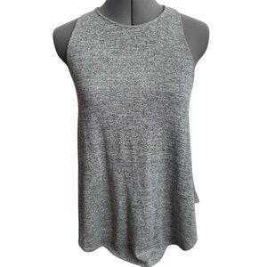 Wilfred Free Heather Grey Swing Tank Top Minimalist Soft Aritzia Casual Flowy